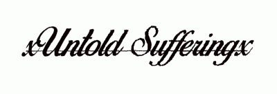 logo XUntold SufferingX logo XUntold SufferingX
